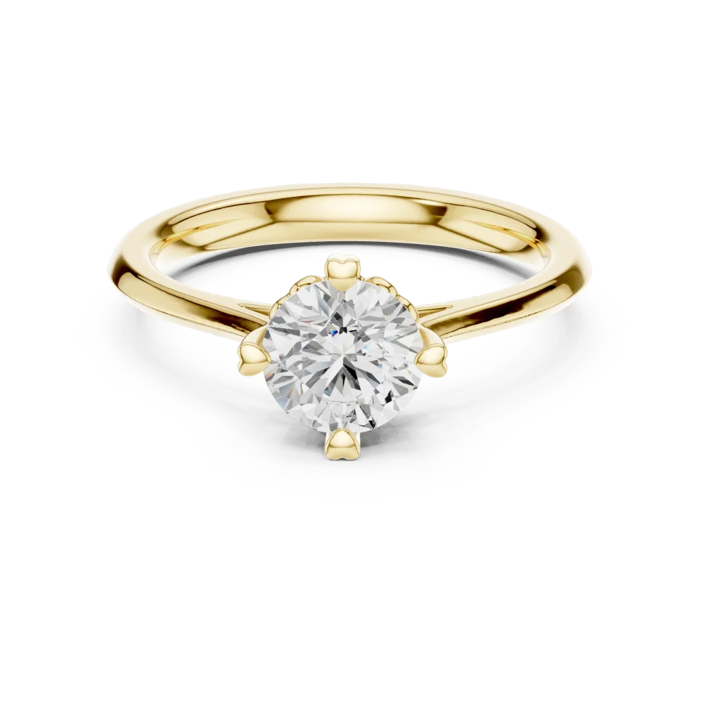 Ethereal Round Brilliant Solitaire Engagement Ring - Image 2