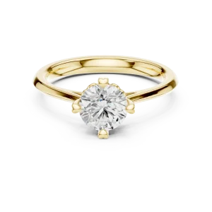 Ethereal Round Brilliant Solitaire Engagement Ring - Image 2