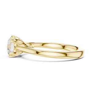 Essence Round Brilliant Cut Solitaire Ring - Image 4