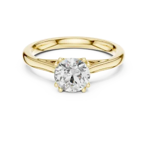 Essence Round Brilliant Cut Solitaire Ring - Image 2