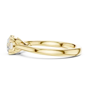Essence Round Brilliant Cut Solitaire Ring - Image 4