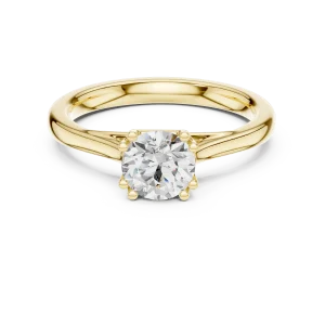 Essence Round Brilliant Cut Solitaire Ring - Image 2