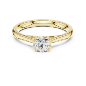 Essence Round Brilliant Solitaire Ring - Image 2