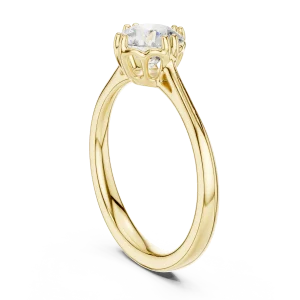 Essence Round Brilliant Solitaire Engagement Ring - Image 3