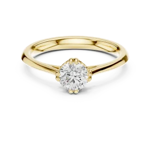 Essence Round Brilliant Cut Solitaire Ring - Image 2