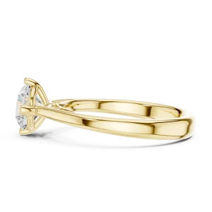 Essence Round Brilliant Cut Solitaire Ring - Image 4