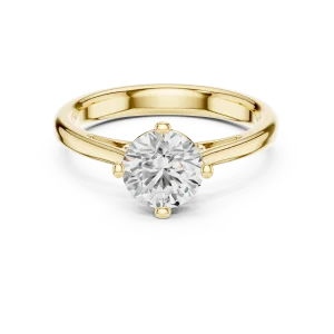 Essence Round Brilliant Cut Solitaire Ring - Image 2