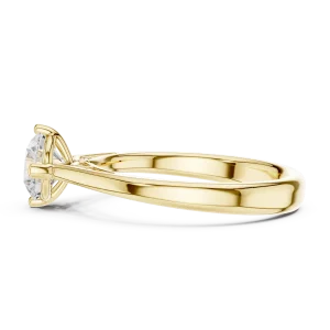 Essence Round Brilliant Cut Solitaire Ring - Image 4