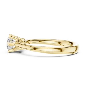 Essence Round Brilliant Cut Solitaire Ring - Image 4