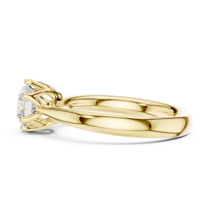 Essence Round Brilliant Cut Solitaire Ring - Image 4
