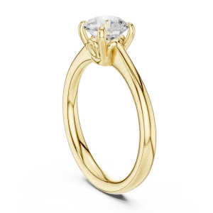 Essence Round Brilliant Solitaire Ring - Image 3
