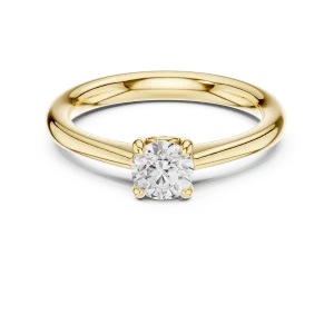 Essence Round Brilliant Cut Solitaire Ring - Image 2