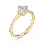 Essence Princess Cut Solitaire Engagement Ring