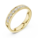Linear Brilliant Pavé Band