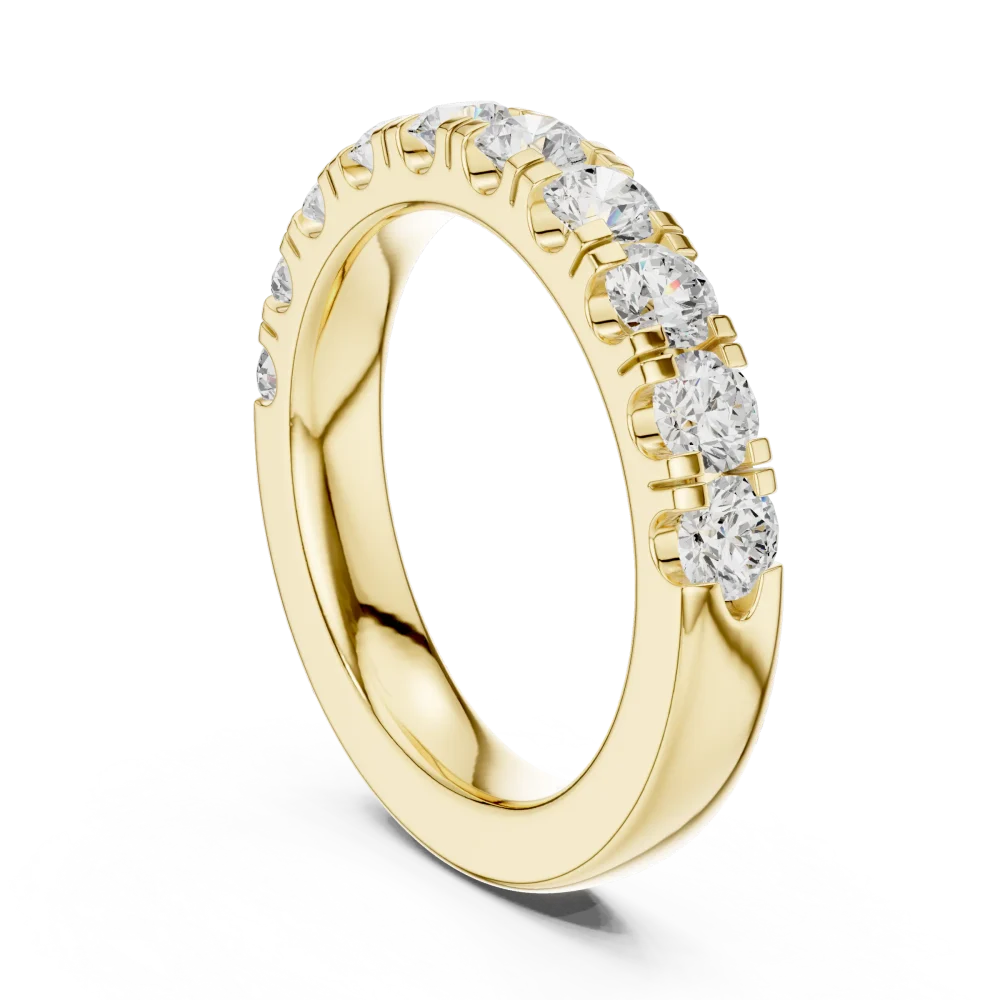 Infinite Scintillation Round Brilliant Cut Eternity Band - Image 3