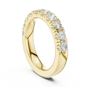 Infinite Scintillation Round Brilliant Cut Eternity Band - Image 3