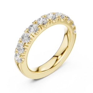 Infinite Scintillation Round Brilliant Cut Eternity Band