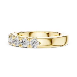 Infinite Scintillation Round Brilliant Cut Eternity Band - Image 4