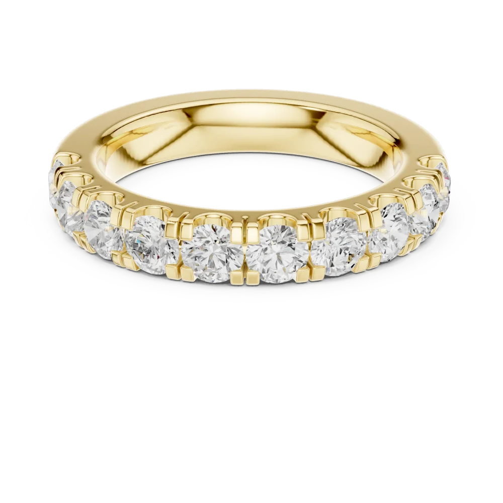 Infinite Scintillation Round Brilliant Cut Eternity Band - Image 2