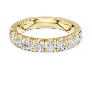 Infinite Scintillation Round Brilliant Cut Eternity Band - Image 2