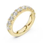 Infinite Radiance Round Brilliant Cut Eternity Band