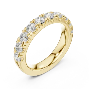 Infinite Radiance Round Brilliant Cut Eternity Band