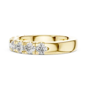 Infinite Radiance Round Brilliant Cut Eternity Band - Image 4