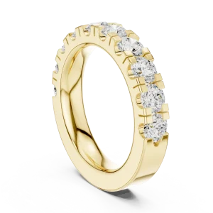 Infinite Scintillation Round Brilliant Cut Eternity Band - Image 3