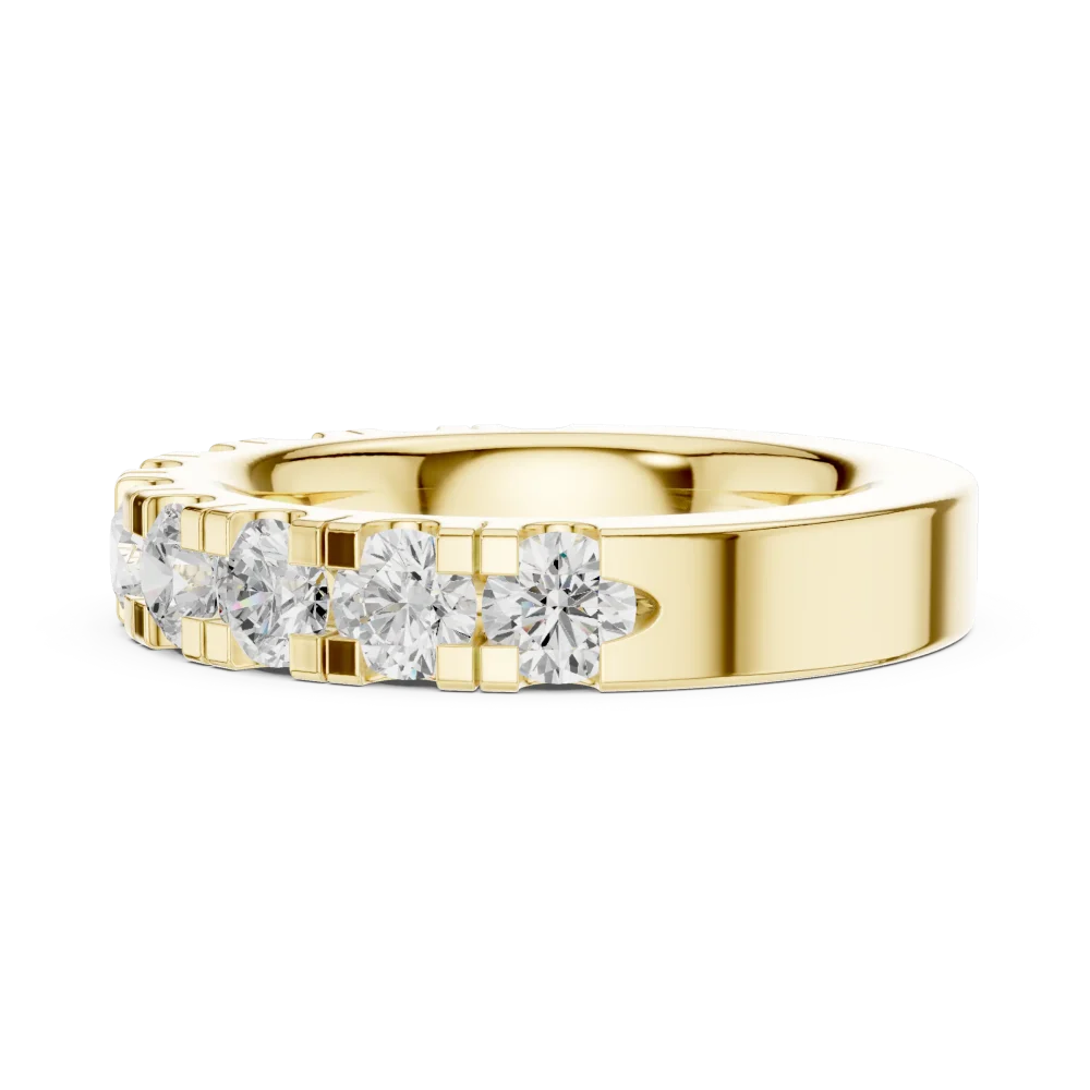 Infinite Scintillation Round Brilliant Cut Eternity Band - Image 4