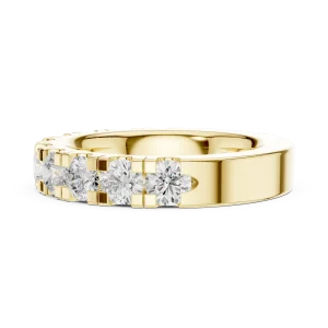 Infinite Scintillation Round Brilliant Cut Eternity Band - Image 4