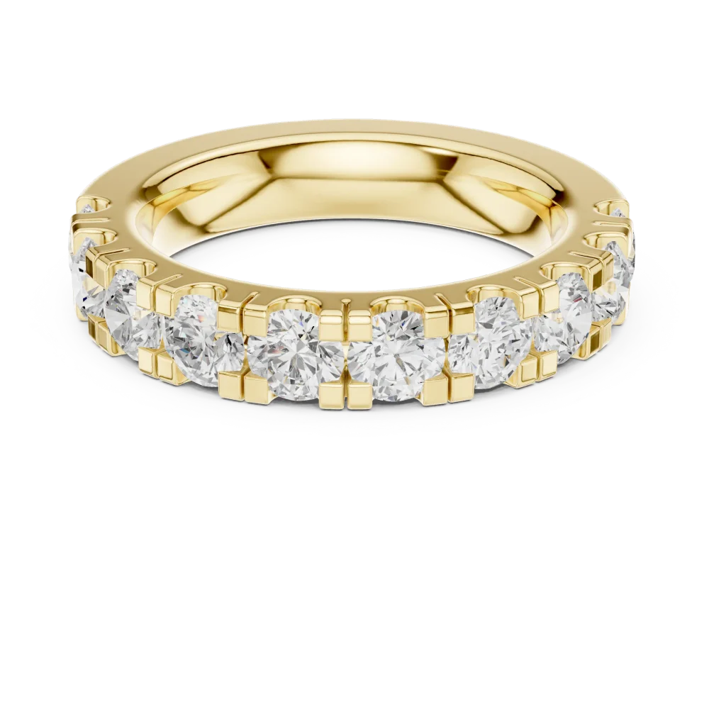 Infinite Scintillation Round Brilliant Cut Eternity Band - Image 2