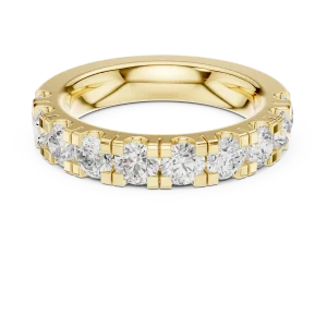Infinite Scintillation Round Brilliant Cut Eternity Band - Image 2