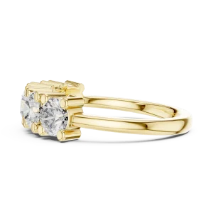 Infinite Scintillation Round Brilliant Five-Stone Band - Image 4