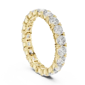 Infinite Cushion Cut Eternity Band - Image 3