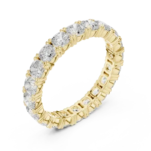 Infinite Cushion Cut Eternity Band