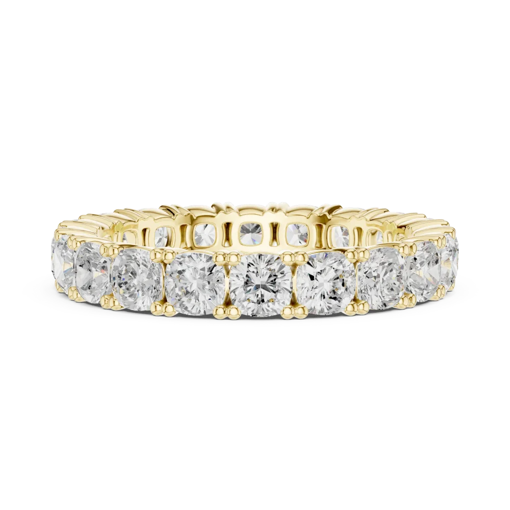 Infinite Cushion Cut Eternity Band - Image 4