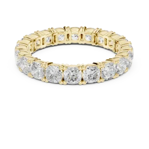 Infinite Cushion Cut Eternity Band - Image 2