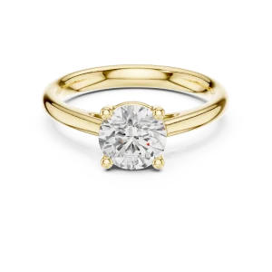 Essence Round Brilliant Cut Solitaire Ring - Image 2