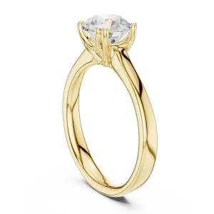 Essence Round Brilliant Cut Solitaire Ring - Image 3