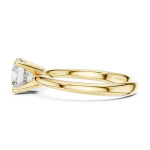 Essence Round Brilliant Cut Solitaire Ring - Image 4