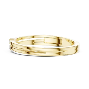 Linear Essence Triple Round Brilliant-Cut Diamond Band - Image 4