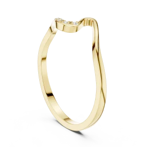 Fluid Essence Round Accent Curved Band - Image 3