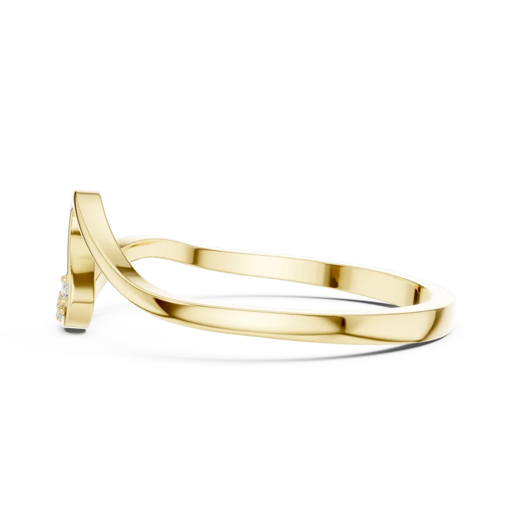 Fluid Essence Round Accent Curved Band - Image 4