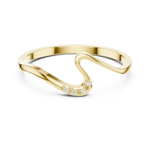 Fluid Essence Round Accent Curved Band - Image 2