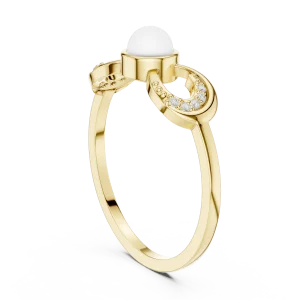 Infinite Grace Round Brilliant Accent Ring - Image 3