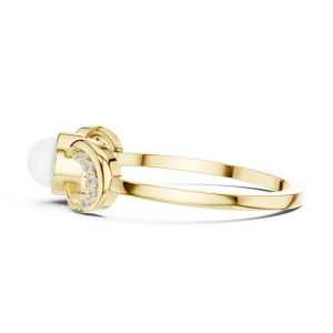 Infinite Grace Round Brilliant Accent Ring - Image 4