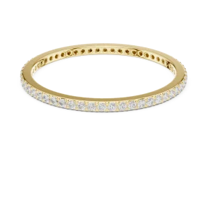 Infinite Scintillation Round Brilliant Pavé Eternity Band - Image 2