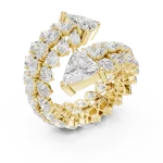 Luminary Trillion Solitaire Architectural Statement Ring