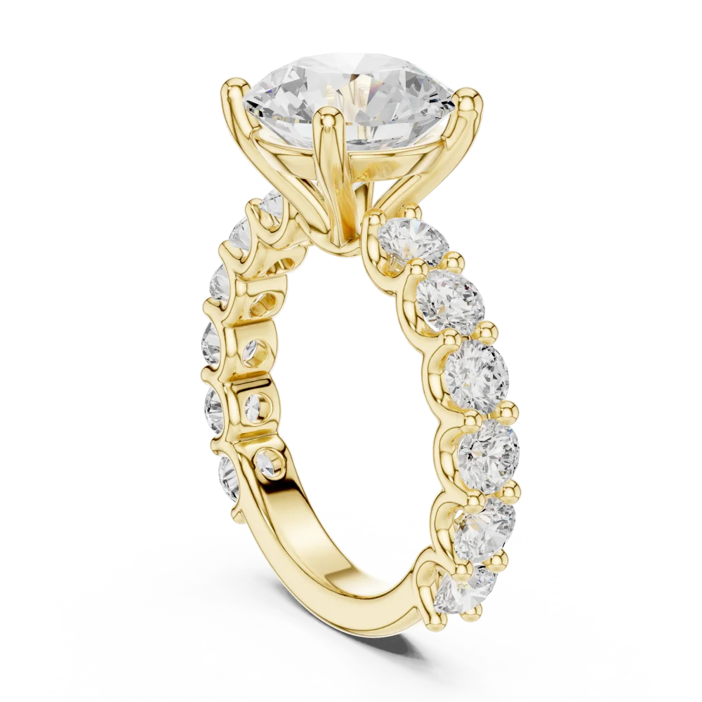 Ethereal Luminary Round Brilliant Solitaire Engagement Ring - Image 3