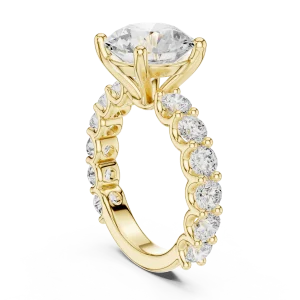 Ethereal Luminary Round Brilliant Solitaire Engagement Ring - Image 3
